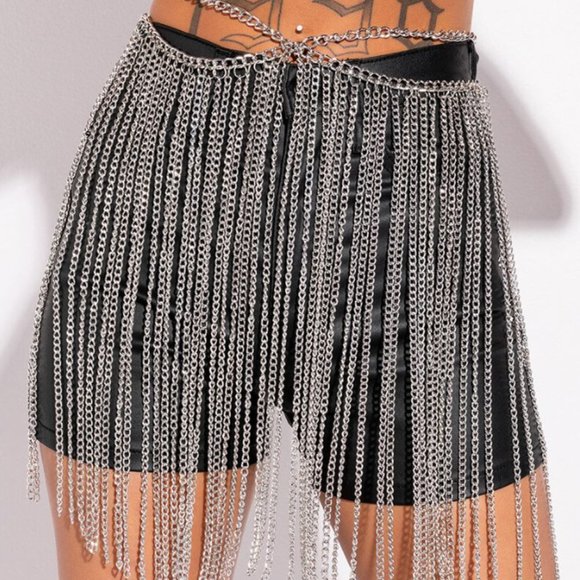 DANCE UP ON ME CHAIN SKIRT BELT - Picture 4 of 4